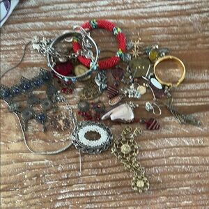 Lot of Colorful Jewelry Assortment